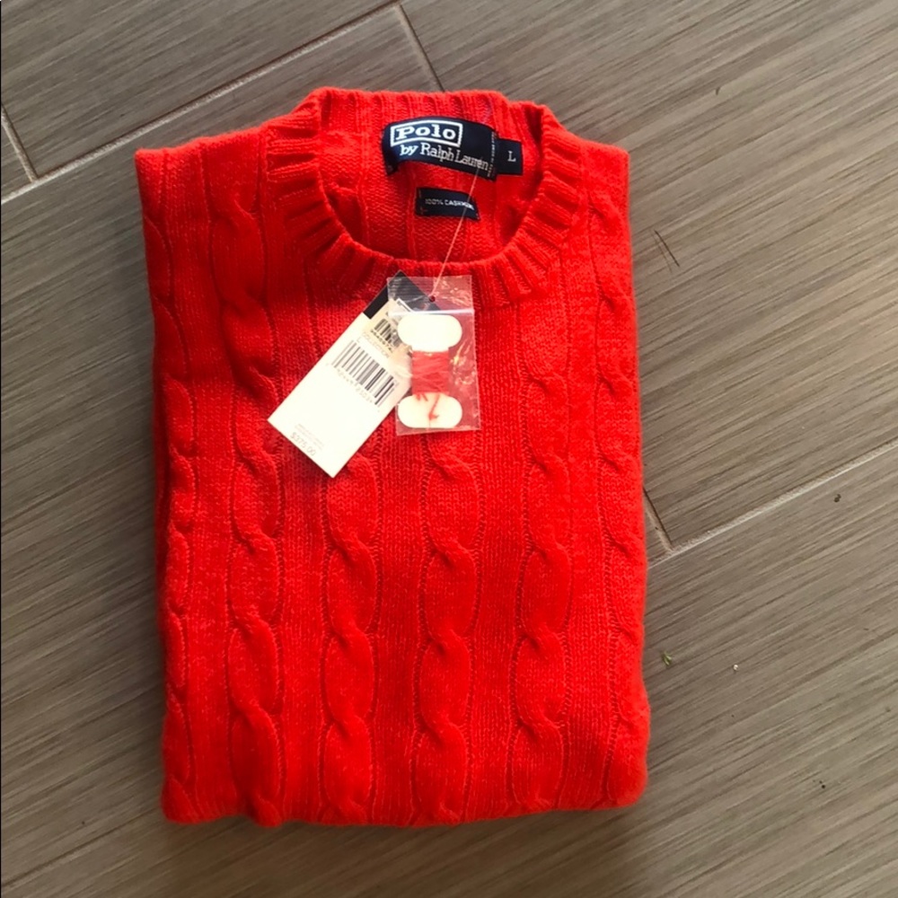 NWT Polo by Ralph Lauren Men’s Cashmere Sweater